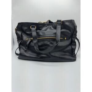 ✨ Hollywood Intuition by Jaye Hersh Black Leather-Look Tote ✨